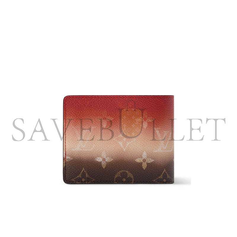 LOUIS VUITTON MONOGRAM PIGMENT SLENDER WALLET M28006 (11.5*9*1.5cm)